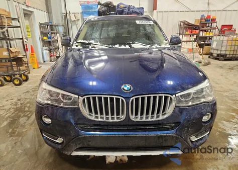 2016 BMW X3 xDrive28I z USA, uszkodzony, nr VIN 5UXWX9C53G0D93294
